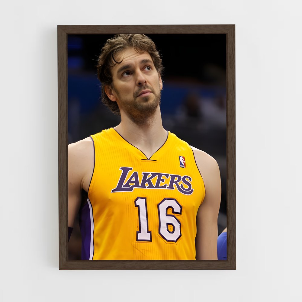 Poster Pau le Prodigieux – affiche Basketball (vue 5)